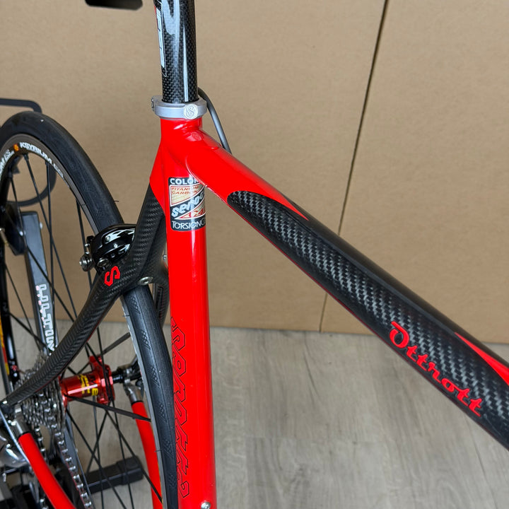 Used Serotta Ottrott, Titanium / Carbon Road Bike, Shimano Dura-Ace, 59cm