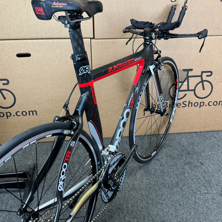 Used Quintana Roo Seduza, Carbon Fiber Triathlon Bike-2008, 54cm