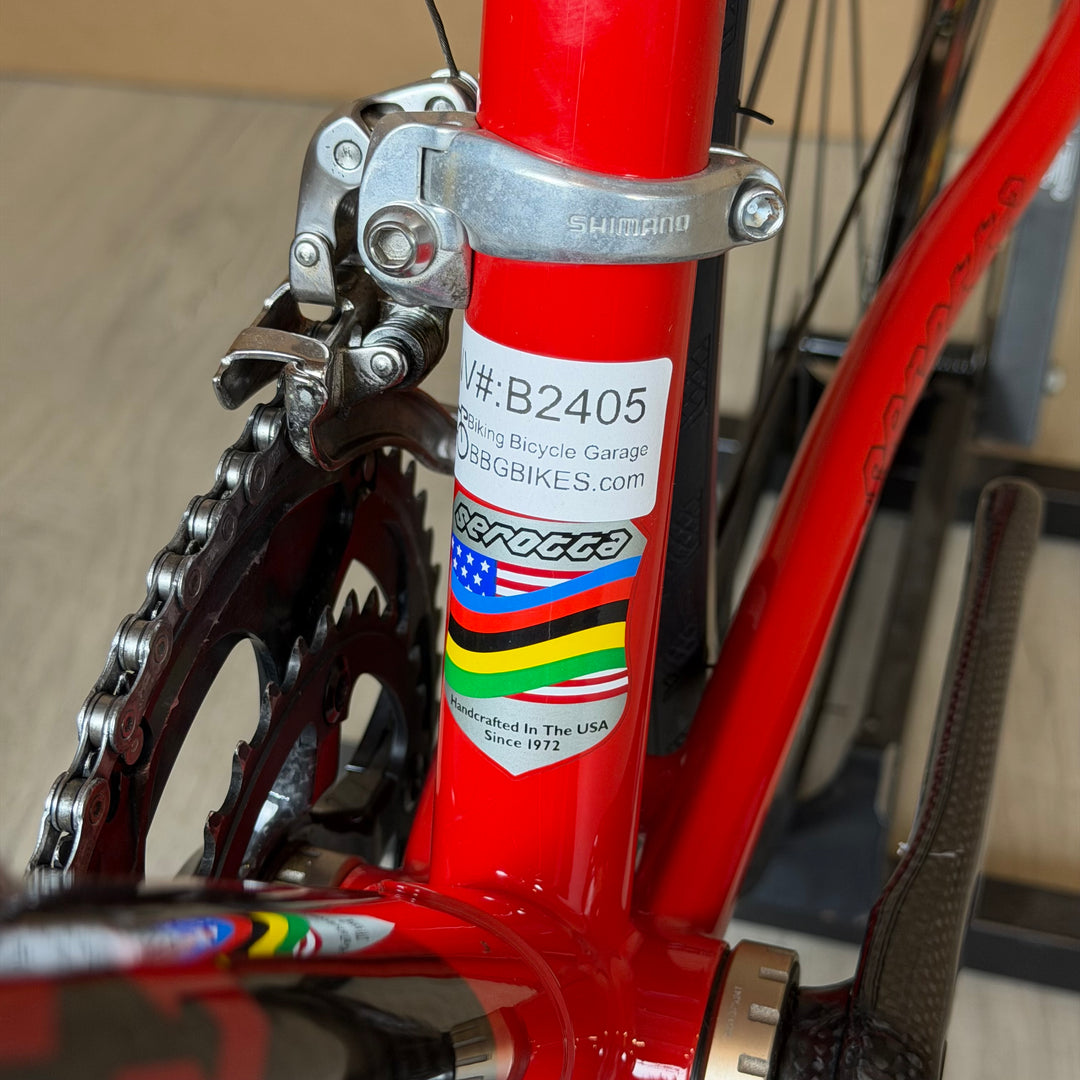 Used Serotta Ottrott, Titanium / Carbon Road Bike, Shimano Dura-Ace, 59cm