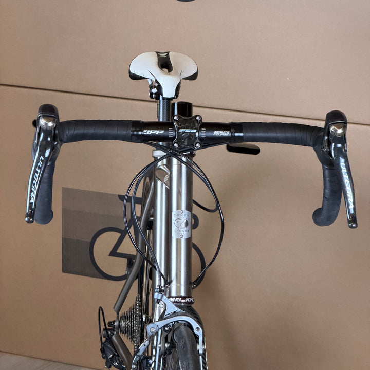 Used Seven Cycles Axiom SL Custom Titanium Road Bike Shimano Ultegra 11-Speed, 54cm
