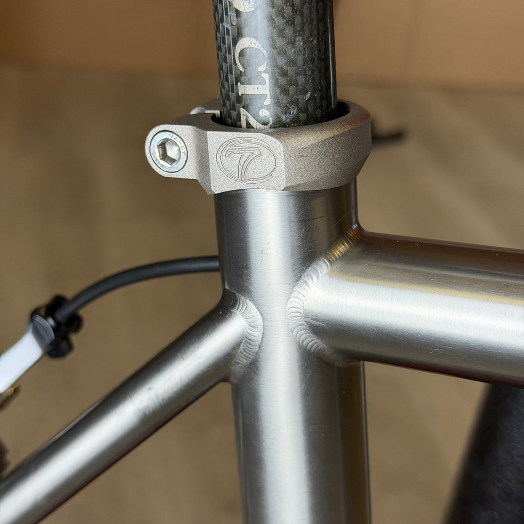 Used Seven Cycles Axiom SL Custom Titanium Road Bike Shimano Ultegra 11-Speed, 54cm