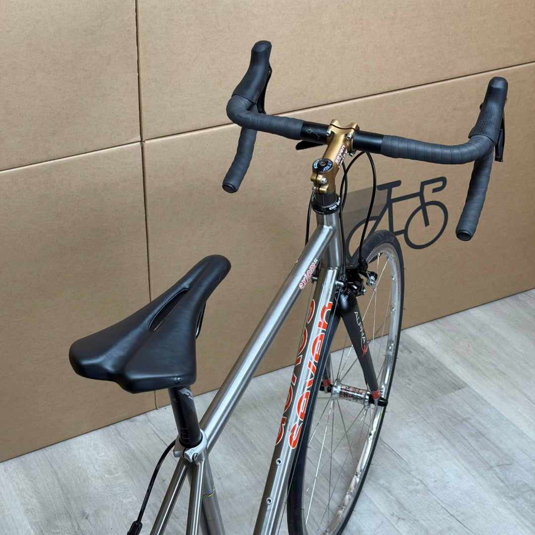 Used Seven Cycles Axiom SL, Titanium Road Bike, New Shimano 105 11-Speed - 52cm