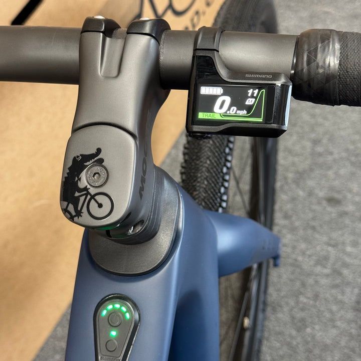 Demo, Moots Express, Carbon Gravel E-Bike, 28mph, Deore XT Di2, 2024, Medium