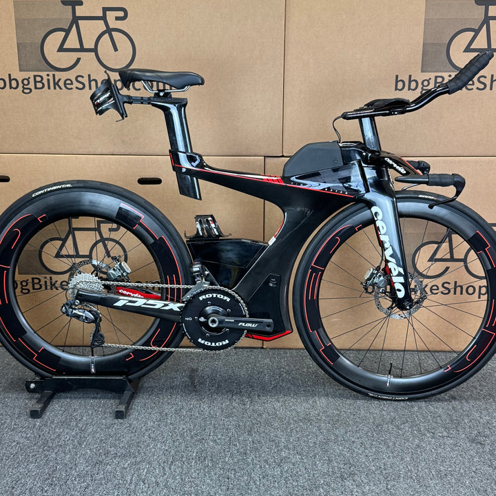 Used Cervelo P5X, Ultegra Di2, Carbon Fiber Triathon Bike-2018, Medium 54cm