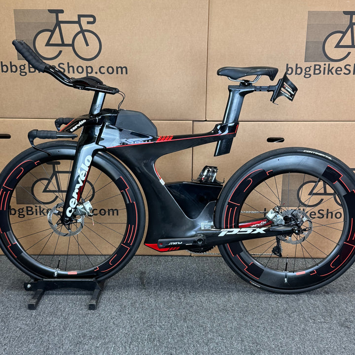 Used Cervelo P5X, Ultegra Di2, Carbon Fiber Triathon Bike-2018, Medium 54cm