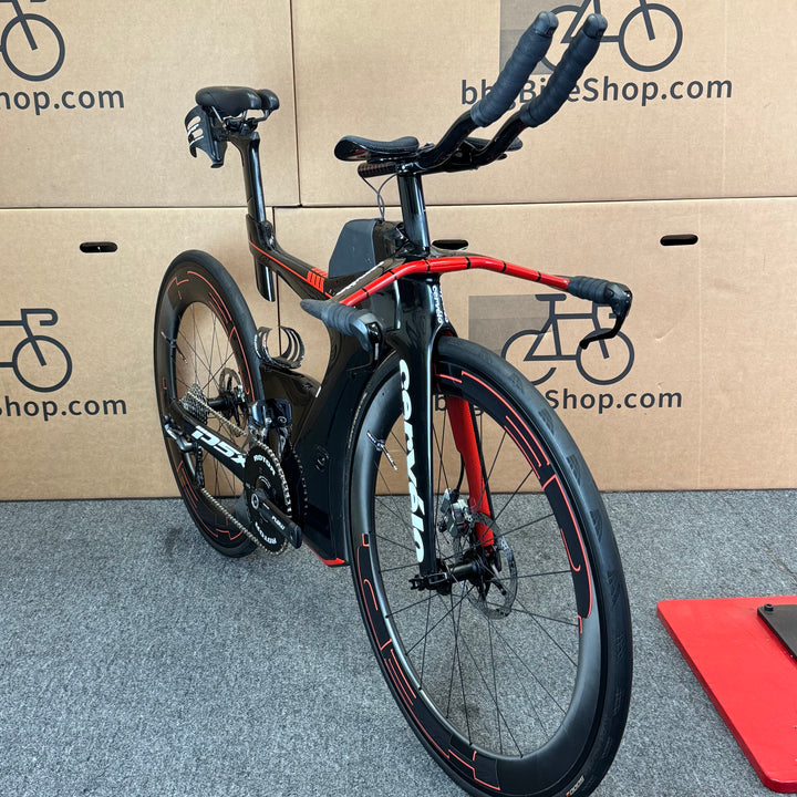 Used Cervelo P5X, Ultegra Di2, Carbon Fiber Triathon Bike-2018, Medium 54cm