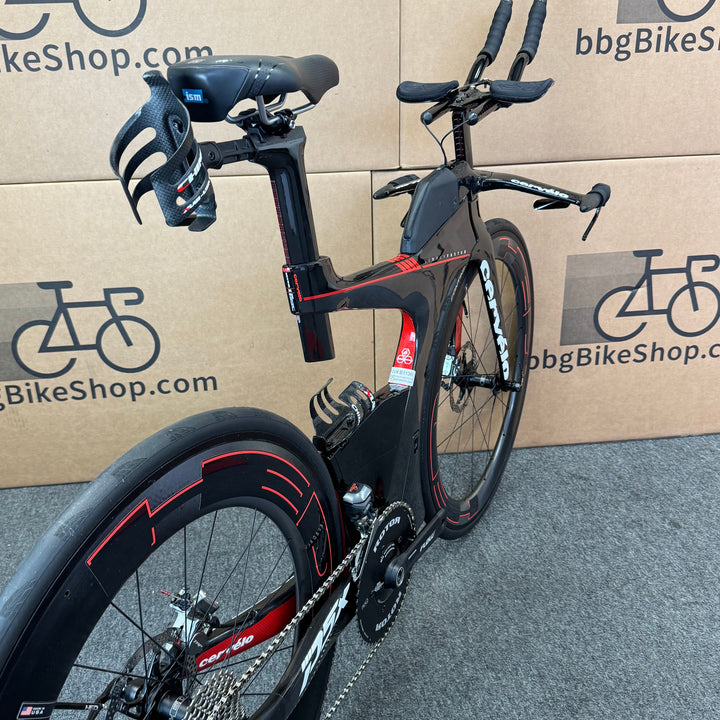 Used Cervelo P5X, Ultegra Di2, Carbon Fiber Triathon Bike-2018, Medium 54cm