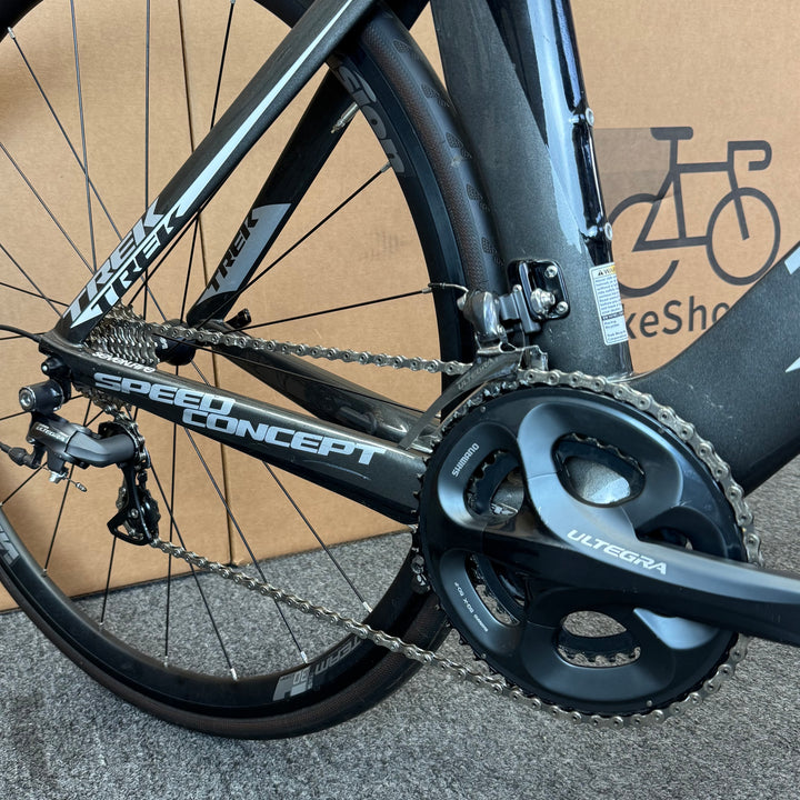 Used Trek Speed Concept 7.5, Shimano Ultegra, Carbon Triathon Bike-2012, M 54cm