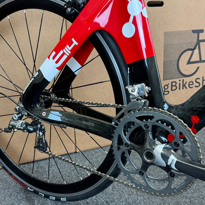 Used Argon 18 E-114, Carbon Fiber Triathon Bike-2012, M 54-56cm