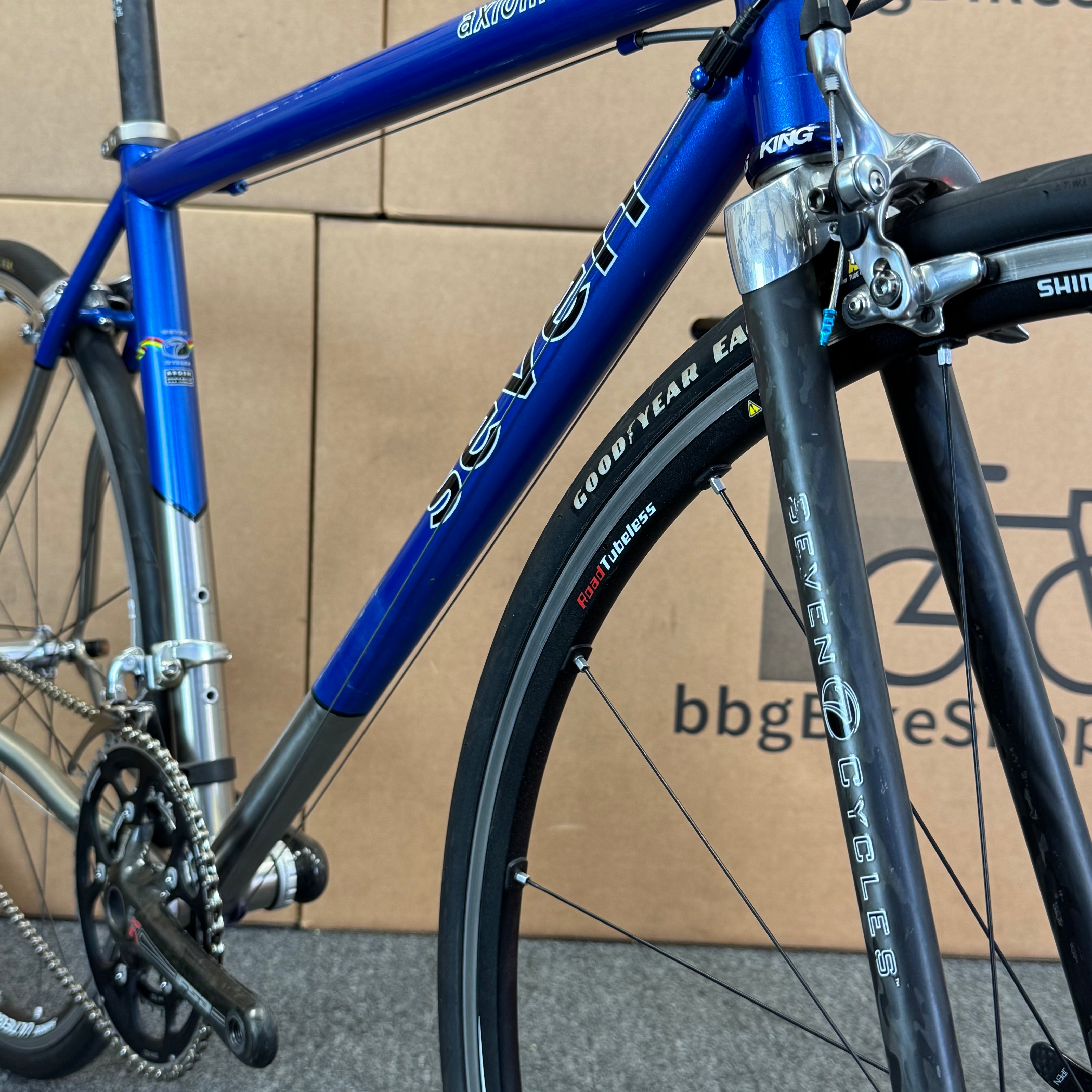Used Seven Cycles Axiom Titanium Road Bike-2015, Shimano Dura-Ace