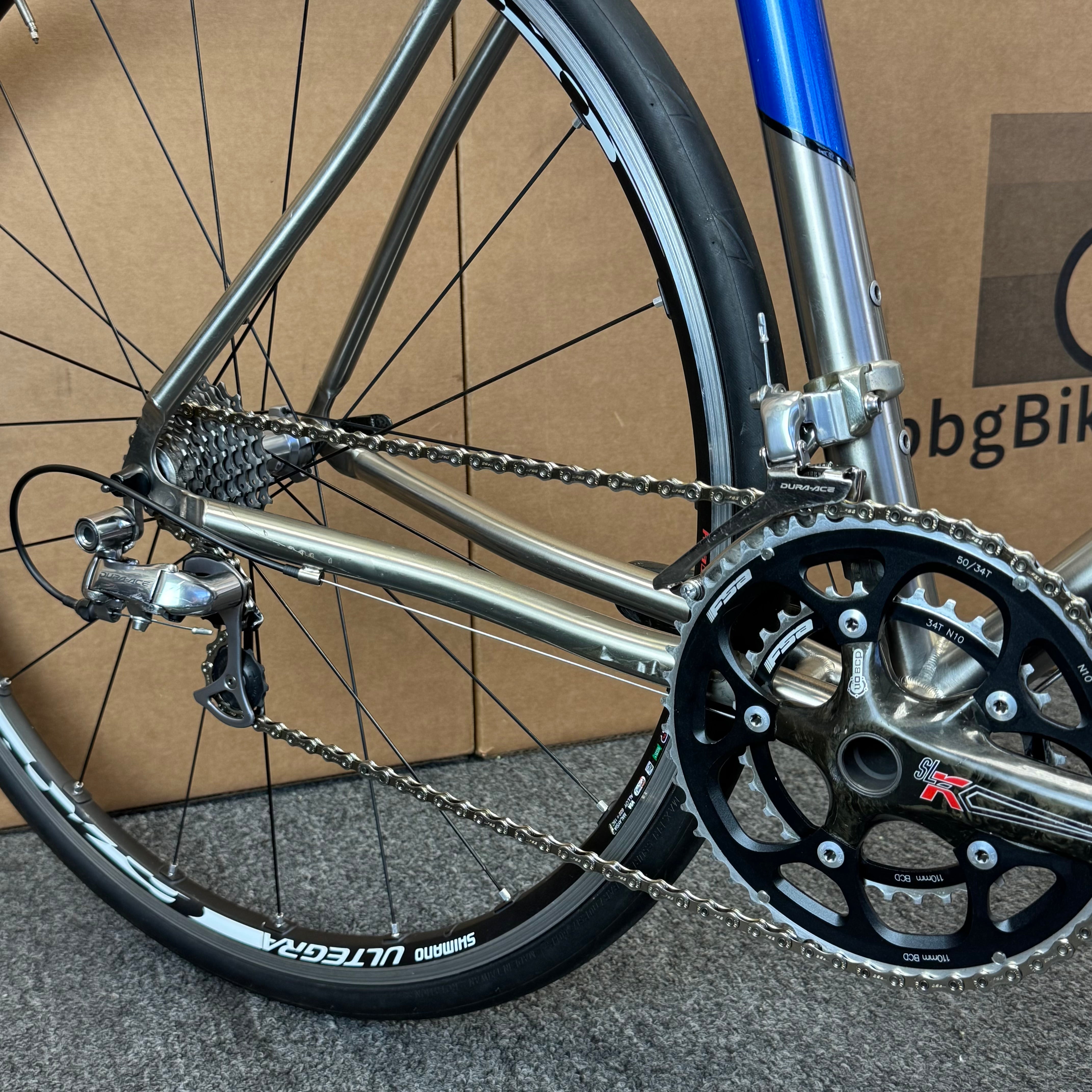 Used Seven Cycles Axiom Titanium Road Bike-2015, Shimano Dura-Ace