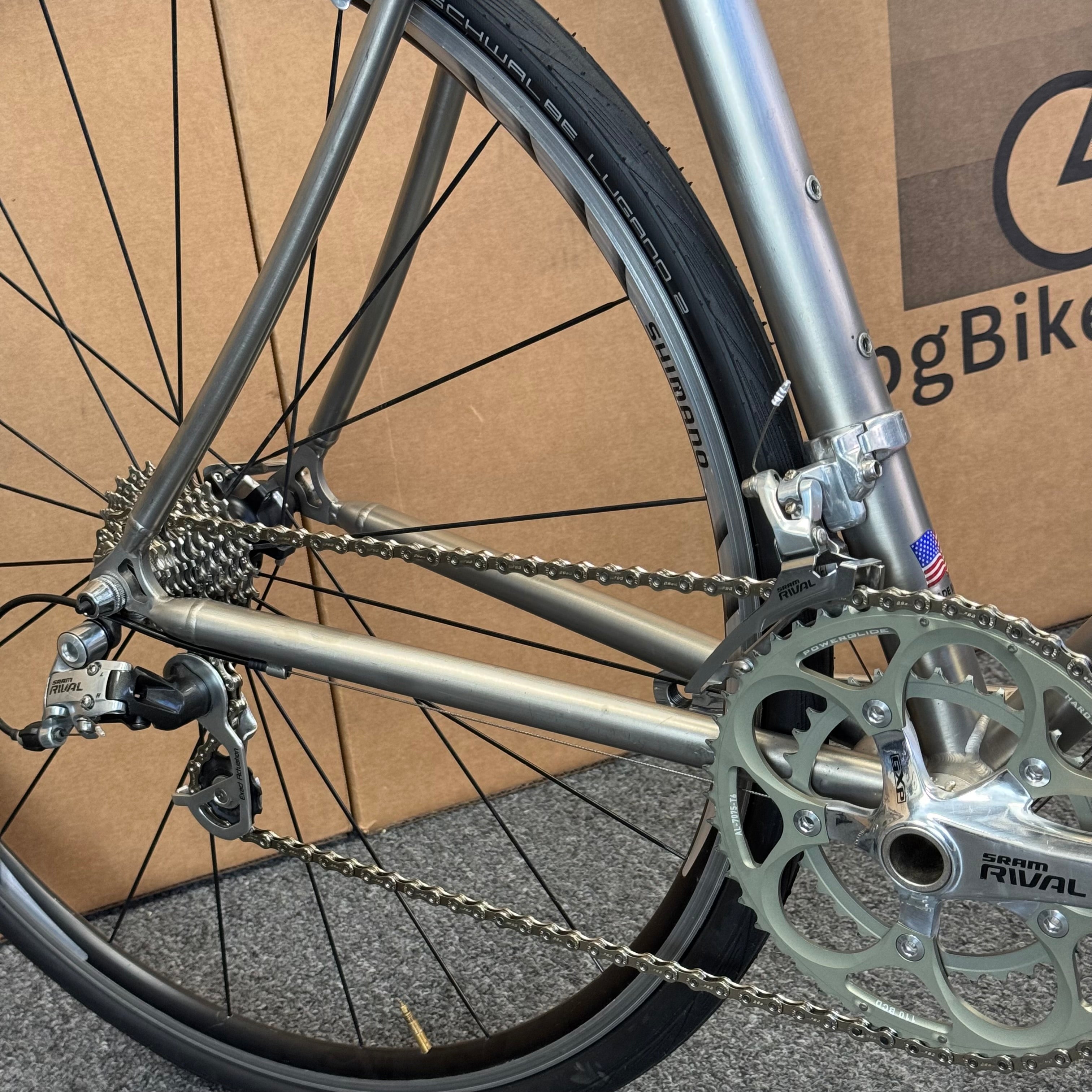 Used Litespeed Vortex, 6AL / 4V Titanium Road Bike, 54cm