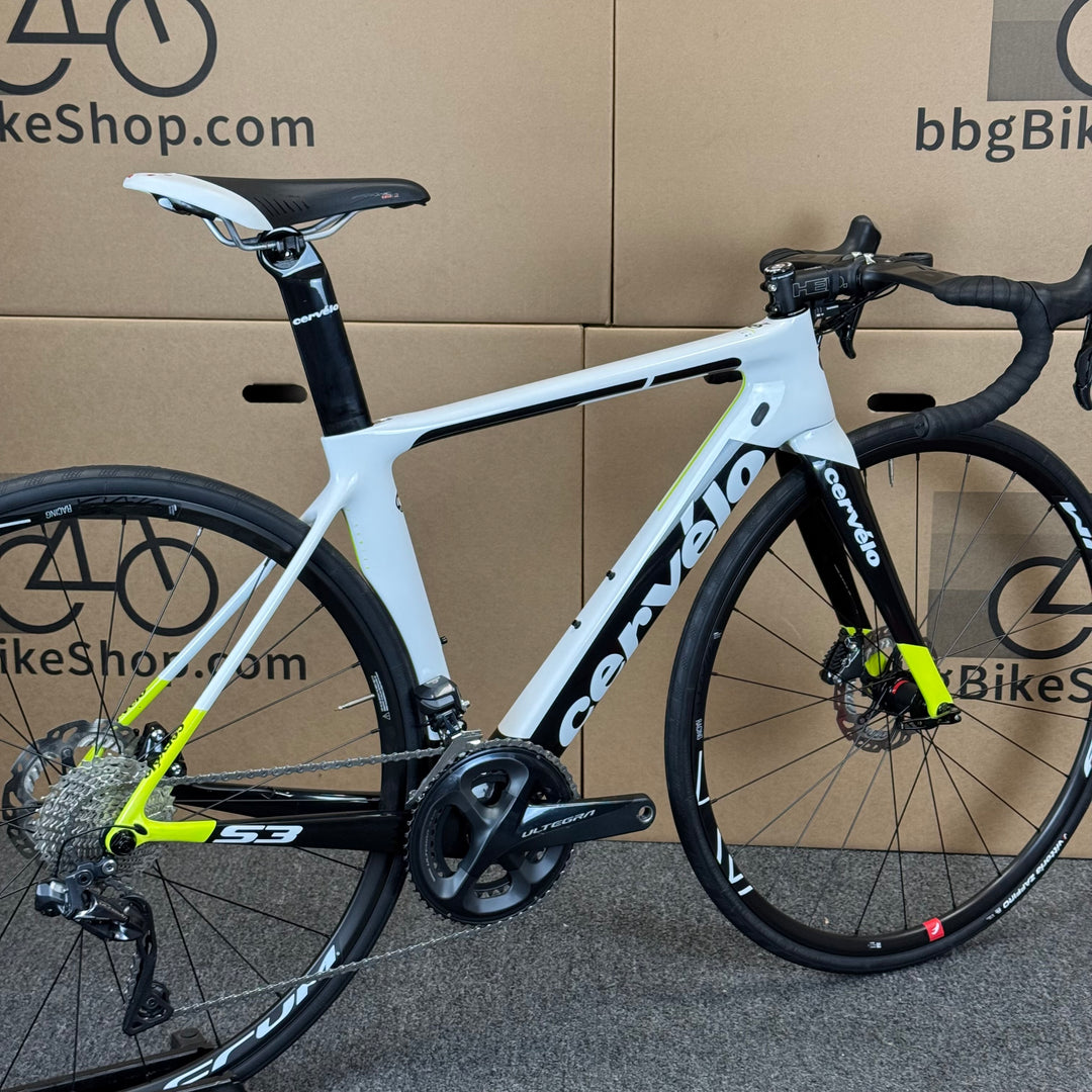 Used Cervelo S3 Disc, Shimano Ultegra Di2, Carbon Road Bike-2018, 51cm