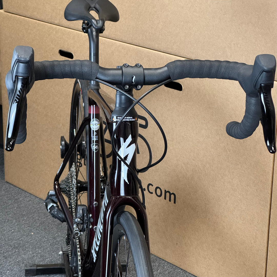 Used Specialized Roubaix Comp Disc, Sram Rival AXS, Carbon Road Bike-2023, 56cm