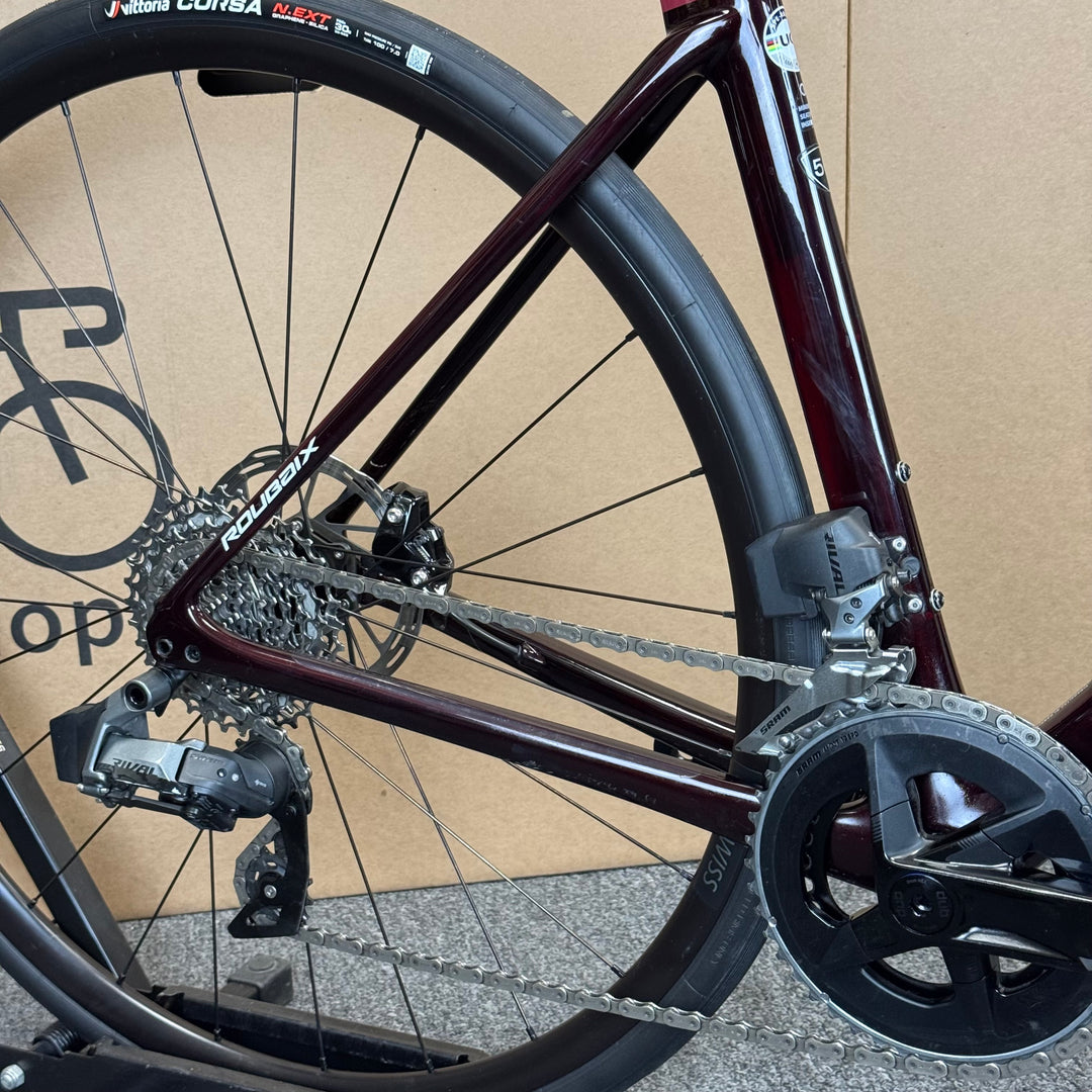 Used Specialized Roubaix Comp Disc, Sram Rival AXS, Carbon Road Bike-2023, 56cm