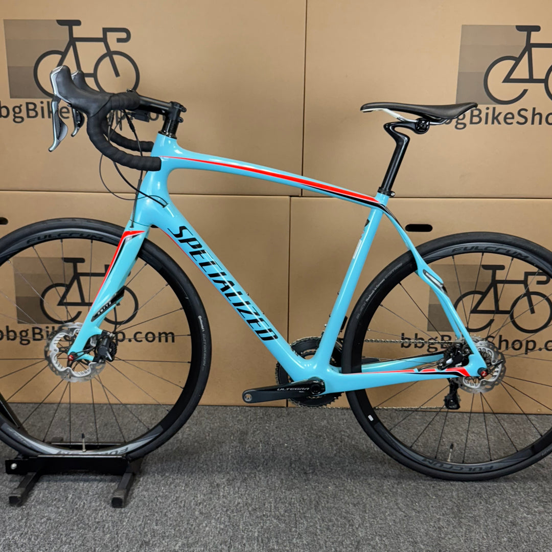 Used Specialized Roubaix SL4, Shimano Ultegra Di2, Carbon Road Bike-2016, 58cm