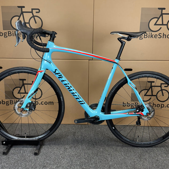 Used Specialized Roubaix SL4, Shimano Ultegra Di2, Carbon Road Bike-2016, 58cm