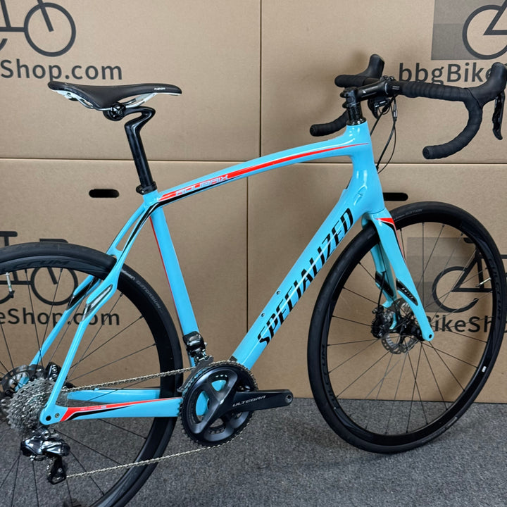 Used Specialized Roubaix SL4, Shimano Ultegra Di2, Carbon Road Bike-2016, 58cm