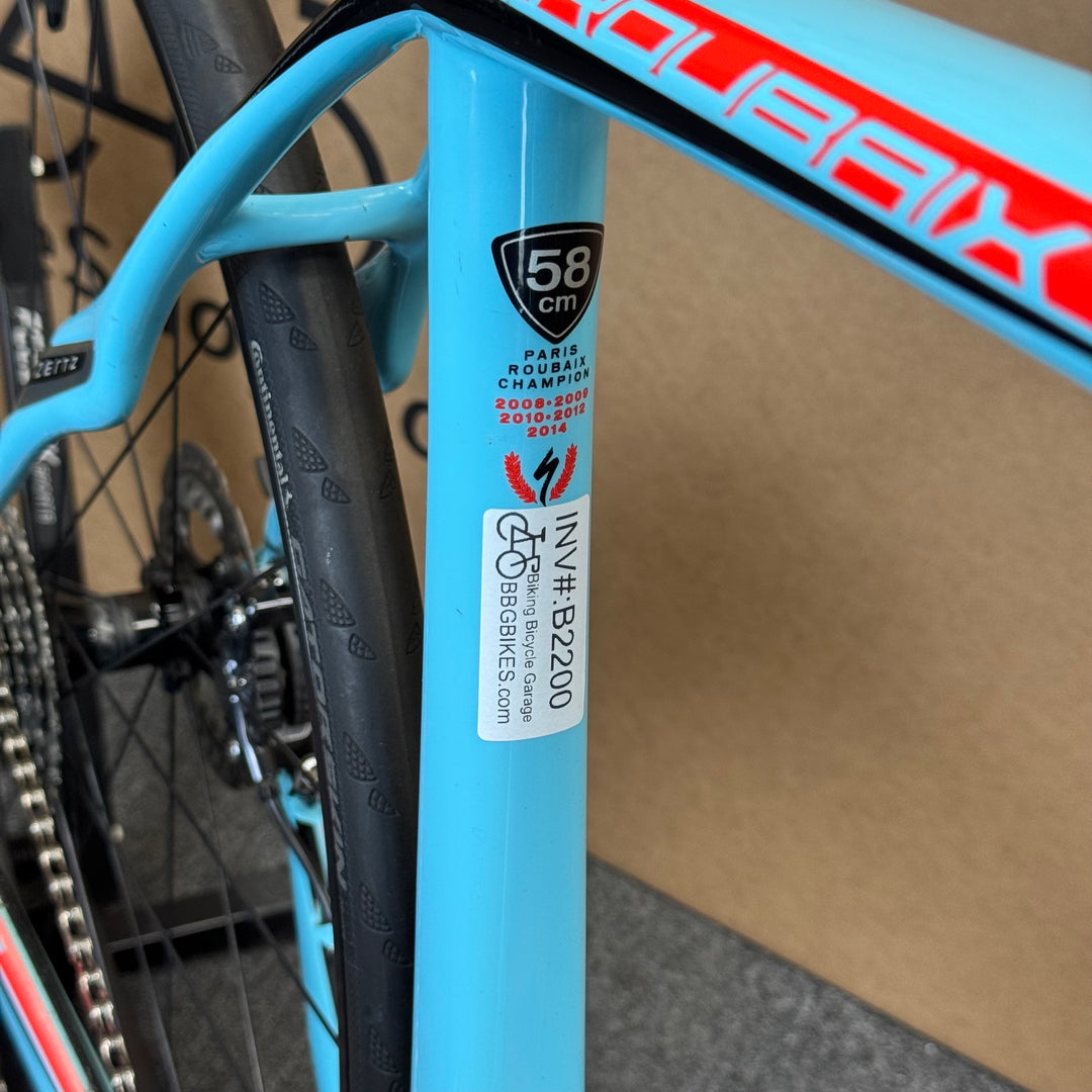 Used Specialized Roubaix SL4, Shimano Ultegra Di2, Carbon Road Bike-2016, 58cm