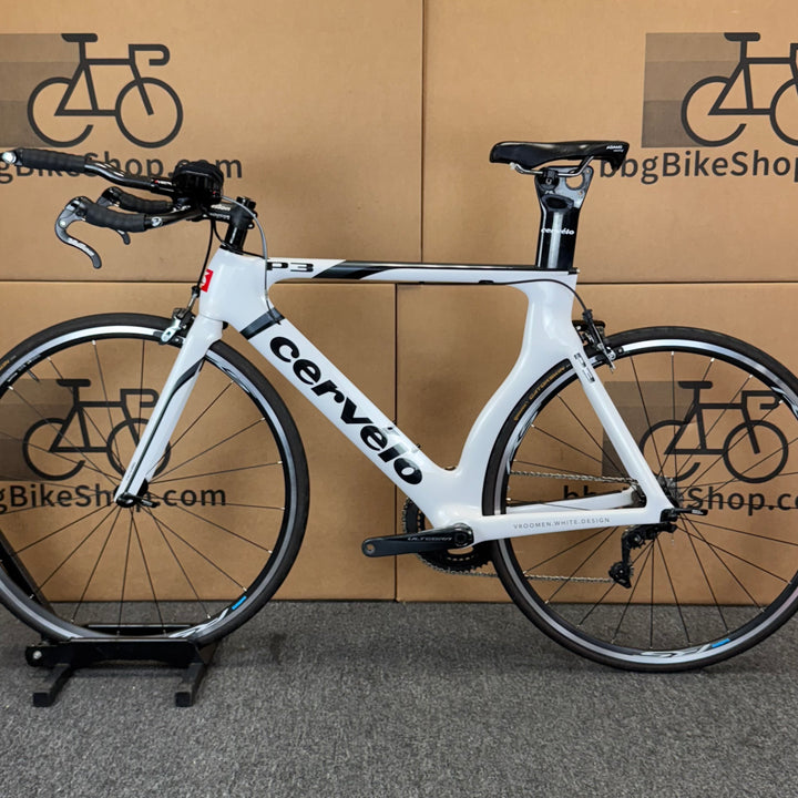 Used Cervelo P3, Carbon Fiber Triathlon Bike-2012, 56cm - 58cm