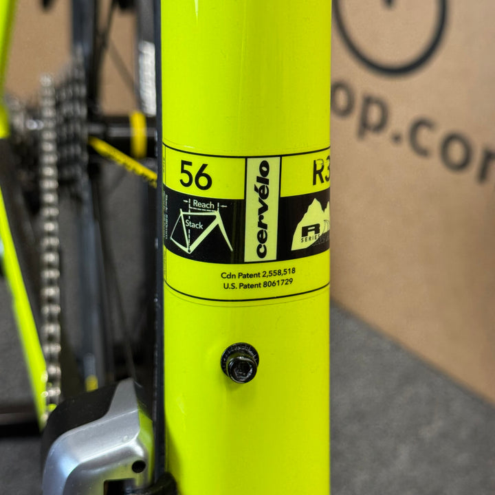 Used Cervelo R3, Dura-Ace Di2, Carbon Fiber Road Bike-2018, 56cm