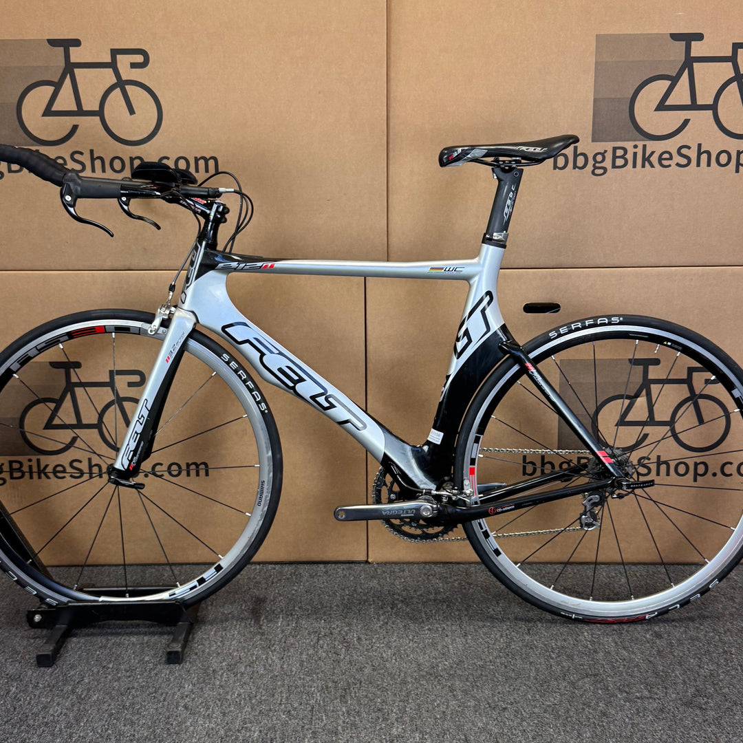 Used Felt B12, Shimano Ultegra Carbon Fiber Triathlon Bike-2009, 58cm