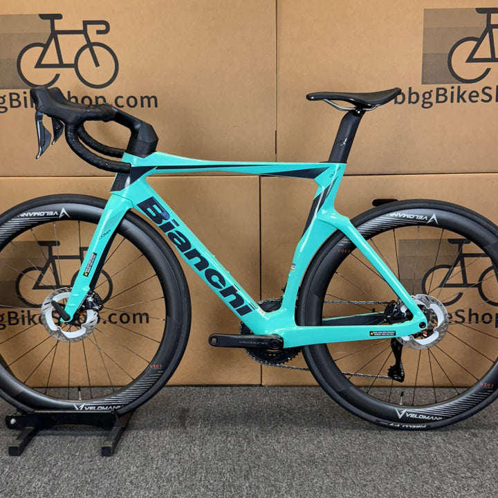 New Bianchi Oltre Comp, Ultegra Di2 12-speed, Carbon Fiber Road Bike-2024, 55cm