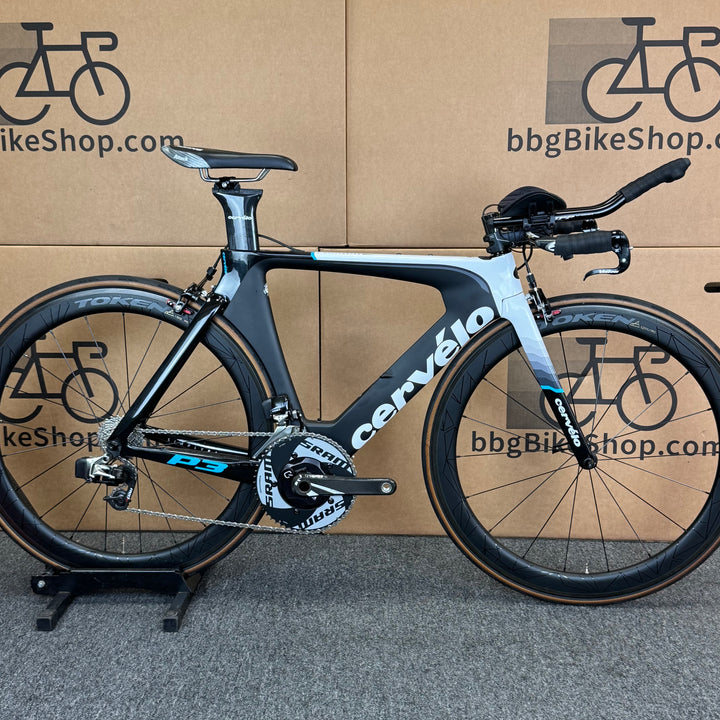 Used Cervelo P3, Sram Red eTap, Carbon Fiber Tiathlon Bike-2017, 48cm