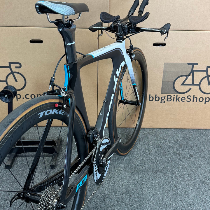 Used Cervelo P3, Sram Red eTap, Carbon Fiber Tiathlon Bike-2017, 48cm