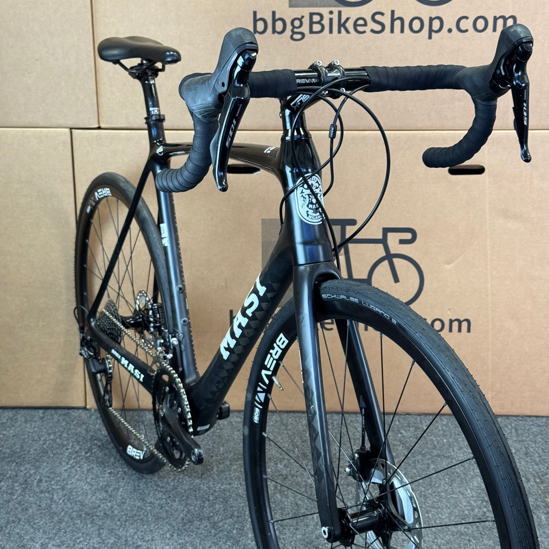 Used Masi Evoluzione Disc, 11-speed, Carbon Fiber Road Bike-2020, 58cm
