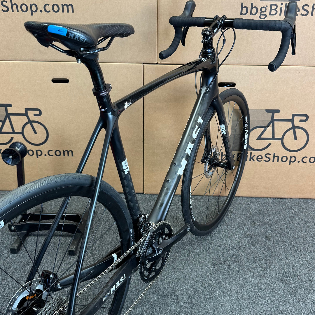 Used Masi Evoluzione Disc, 11-speed, Carbon Fiber Road Bike-2020, 58cm