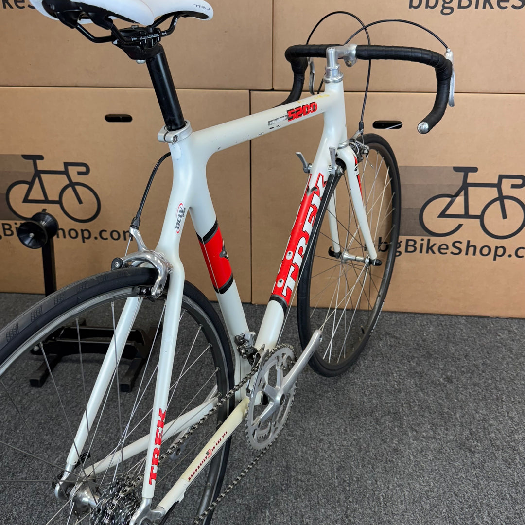 Used Trek 5200, OCLV Carbon Fiber Vintage Road Bike-1997, 58cm