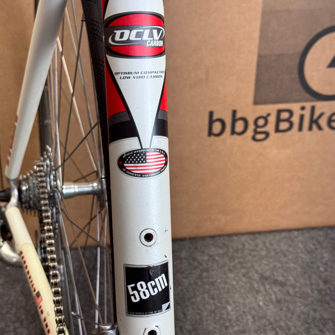 Used Trek 5200, OCLV Carbon Fiber Vintage Road Bike-1997, 58cm