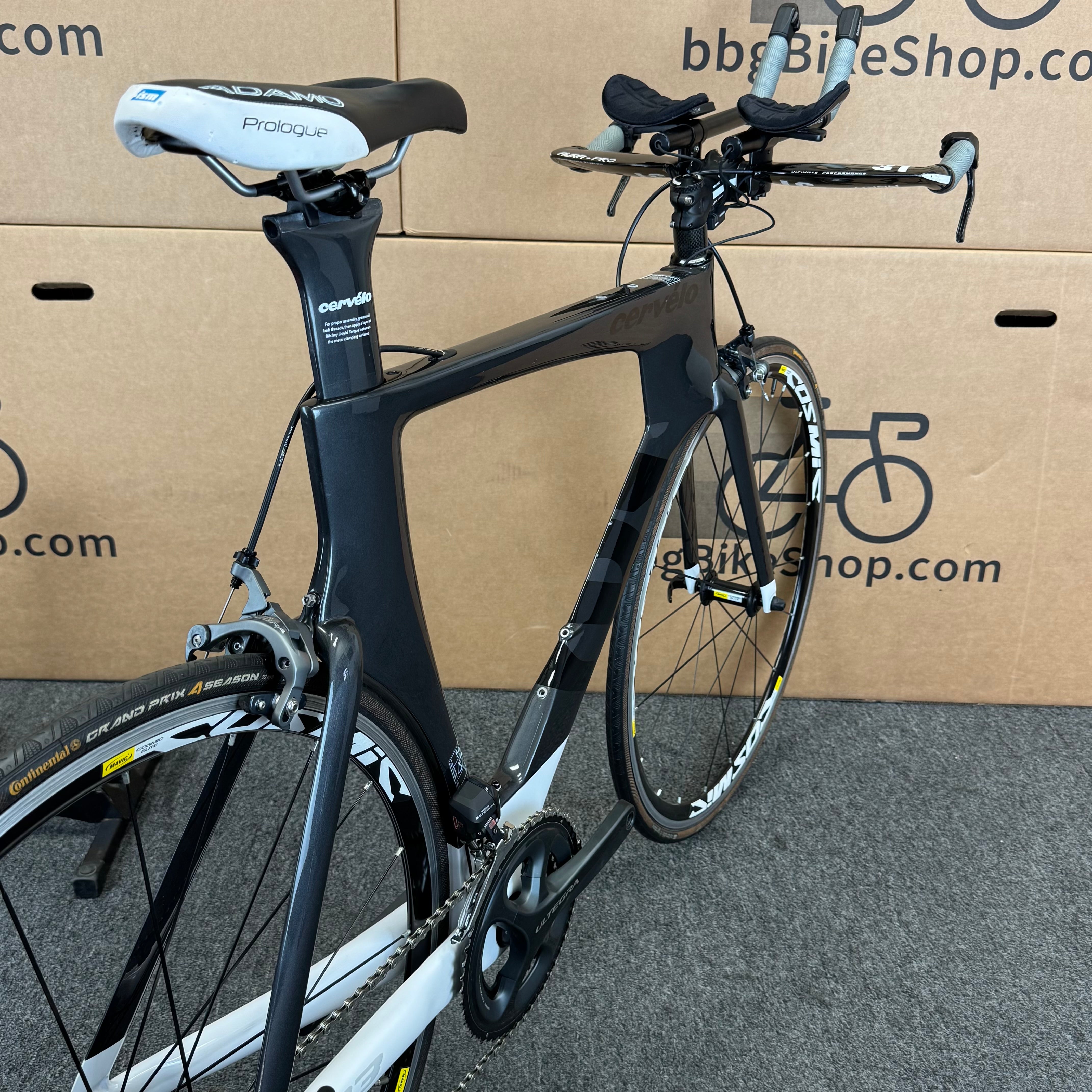 Used Cervelo P3, Ultegra Di2 11-speed, Carbon Fiber