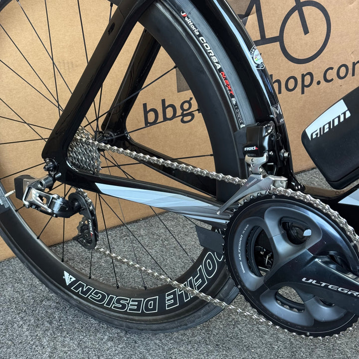 Used Giant Trinity Advanced Pro 1, Sram Red Etap, Carbon Triathlon Bike-2019, M