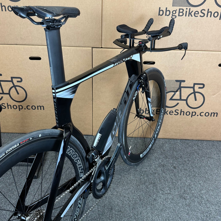 Used Giant Trinity Advanced Pro 1, Sram Red Etap, Carbon Triathlon Bike-2019, M