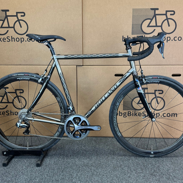 Used Holland ExoGrid, Titanium / Carbon Road Bike-2014, Dura-Ace Di2, 58cm