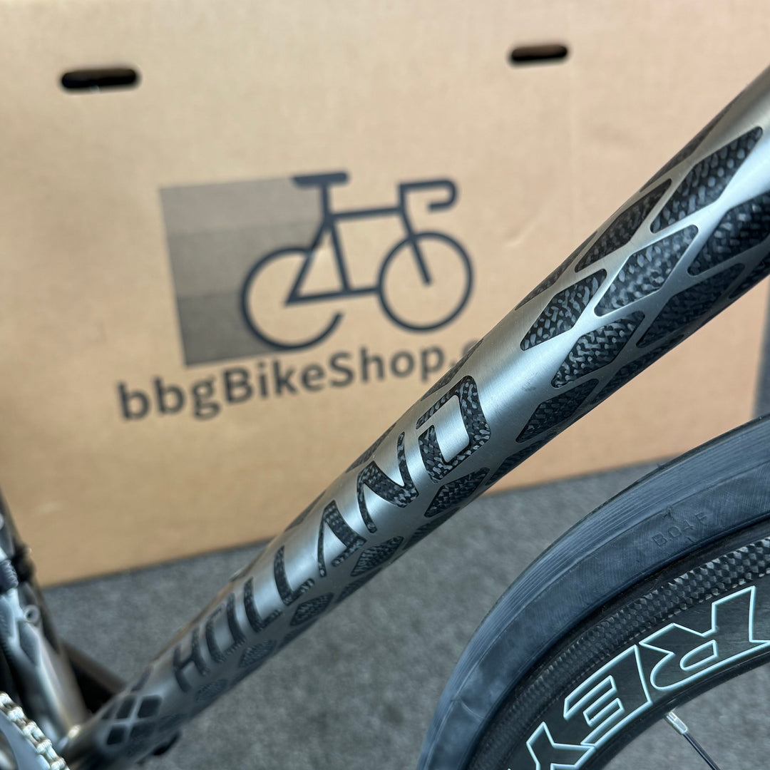 Used Holland ExoGrid, Titanium / Carbon Road Bike-2014, Dura-Ace Di2, 58cm