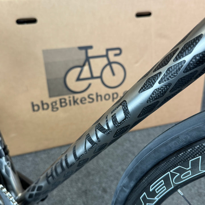 Used Holland ExoGrid, Titanium / Carbon Road Bike-2014, Dura-Ace Di2, 58cm