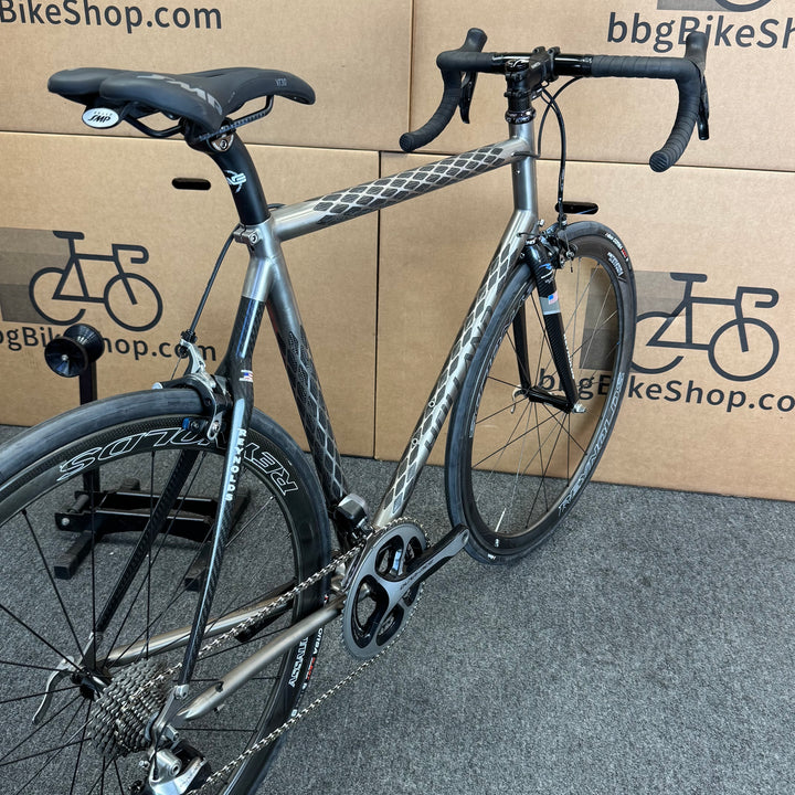 Used Holland ExoGrid, Titanium / Carbon Road Bike-2014, Dura-Ace Di2, 58cm