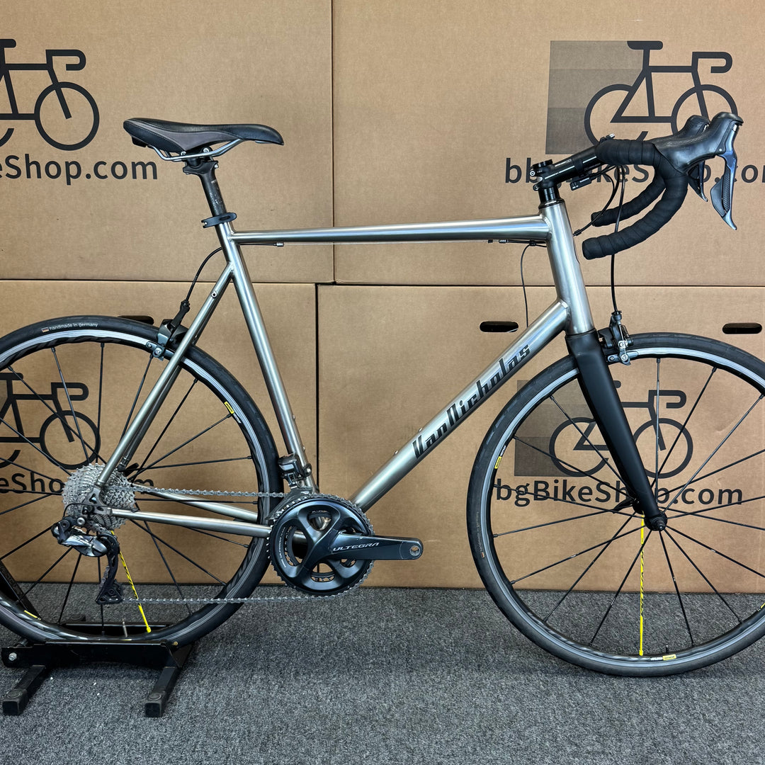Used Van Nicholas Custom Titanium, Ultegra Di2 11-speed, Road Bike-2019, 60cm