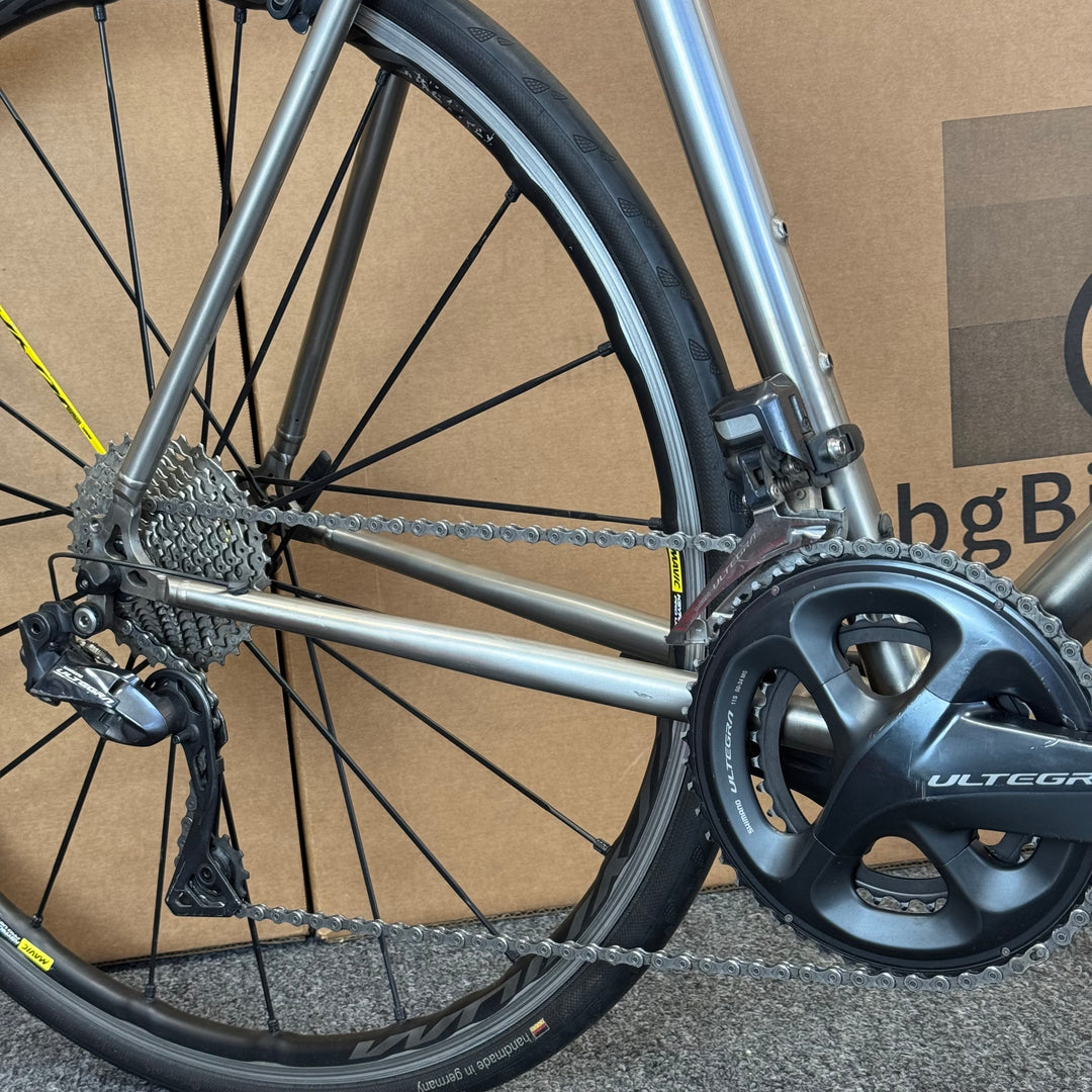 Used Van Nicholas Custom Titanium, Ultegra Di2 11-speed, Road Bike-2019, 60cm