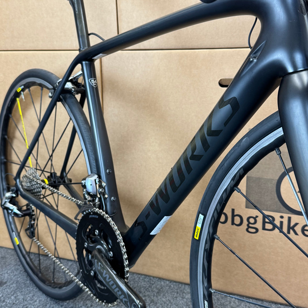 Used Specialized S-Works Tarmac, Dura-Ace Di2, Carbon Fiber Road Bike-2017, 54cm