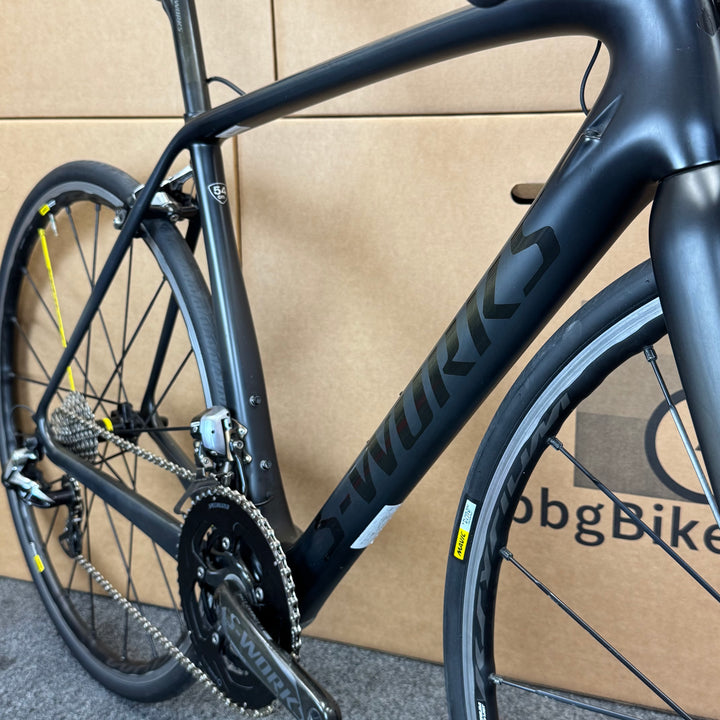 Used Specialized S-Works Tarmac, Dura-Ace Di2, Carbon Fiber Road Bike-2017, 54cm