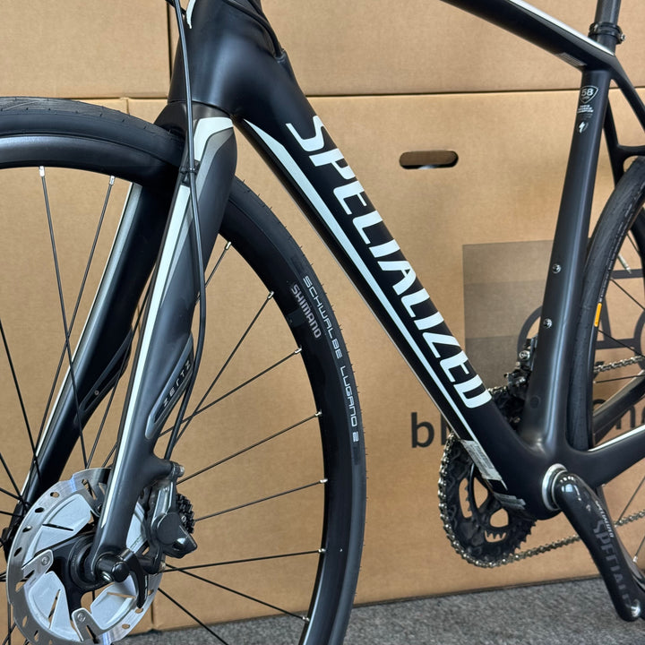Used Specialized Roubaix SL4 Pro Disc, Carbon Fiber Road Bike-2015, 58cm