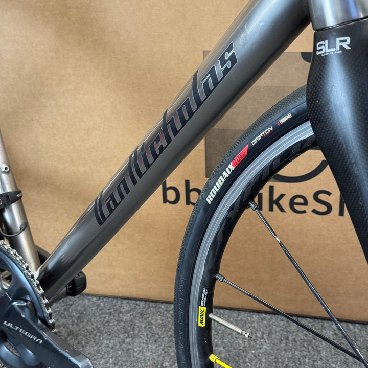 Used Van Nicholas Custom Titanium, Ultegra Di2 11-speed, Road Bike-2019, 58cm