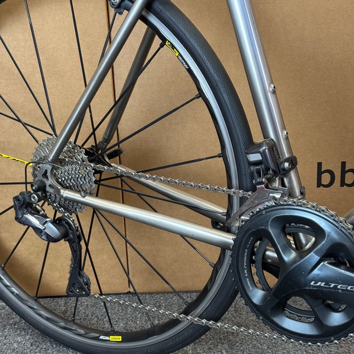 Used Van Nicholas Custom Titanium, Ultegra Di2 11-speed, Road Bike-2019, 58cm