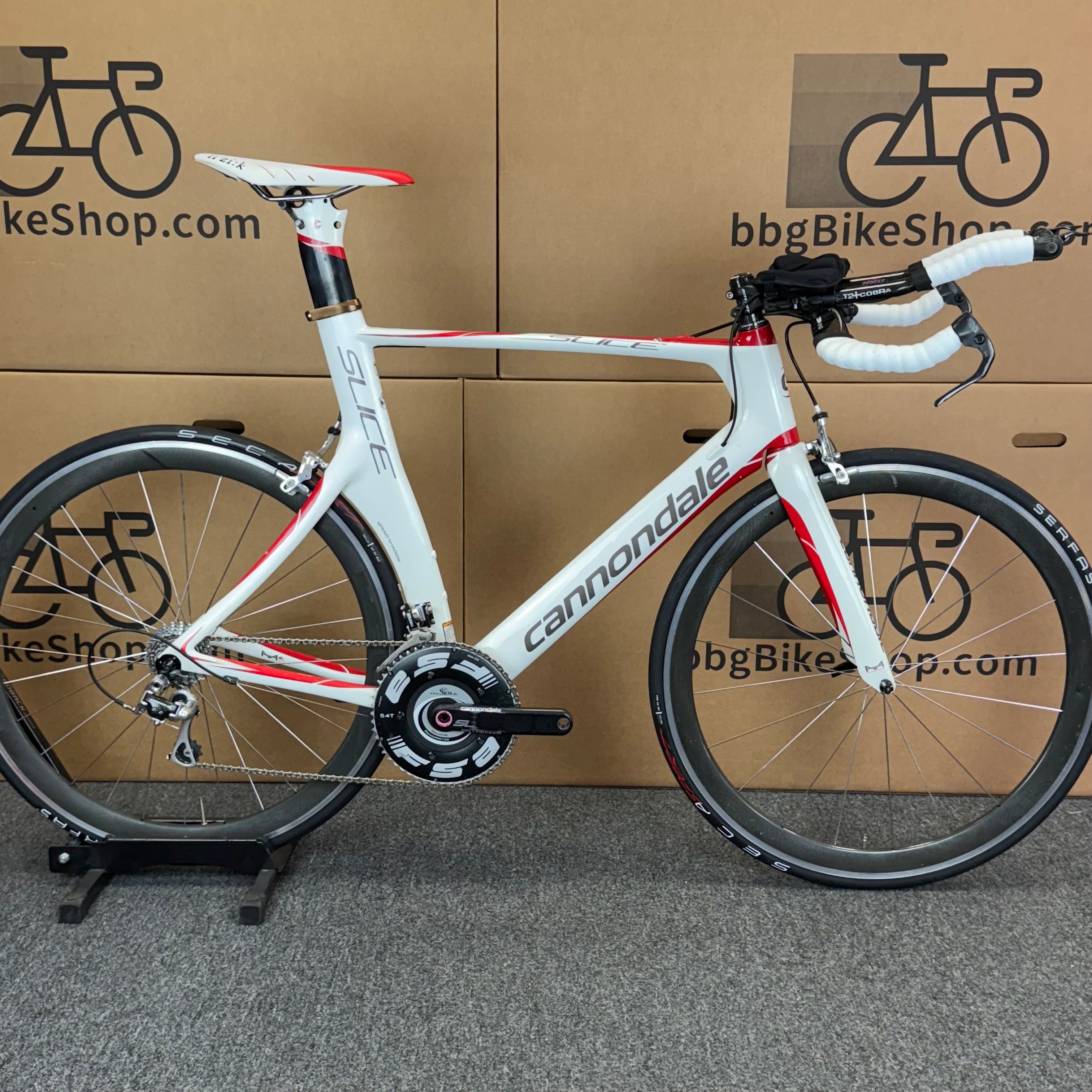 Used Cannondale Slice Hi-Mod 1, Carbon Fiber Triathlon Bike