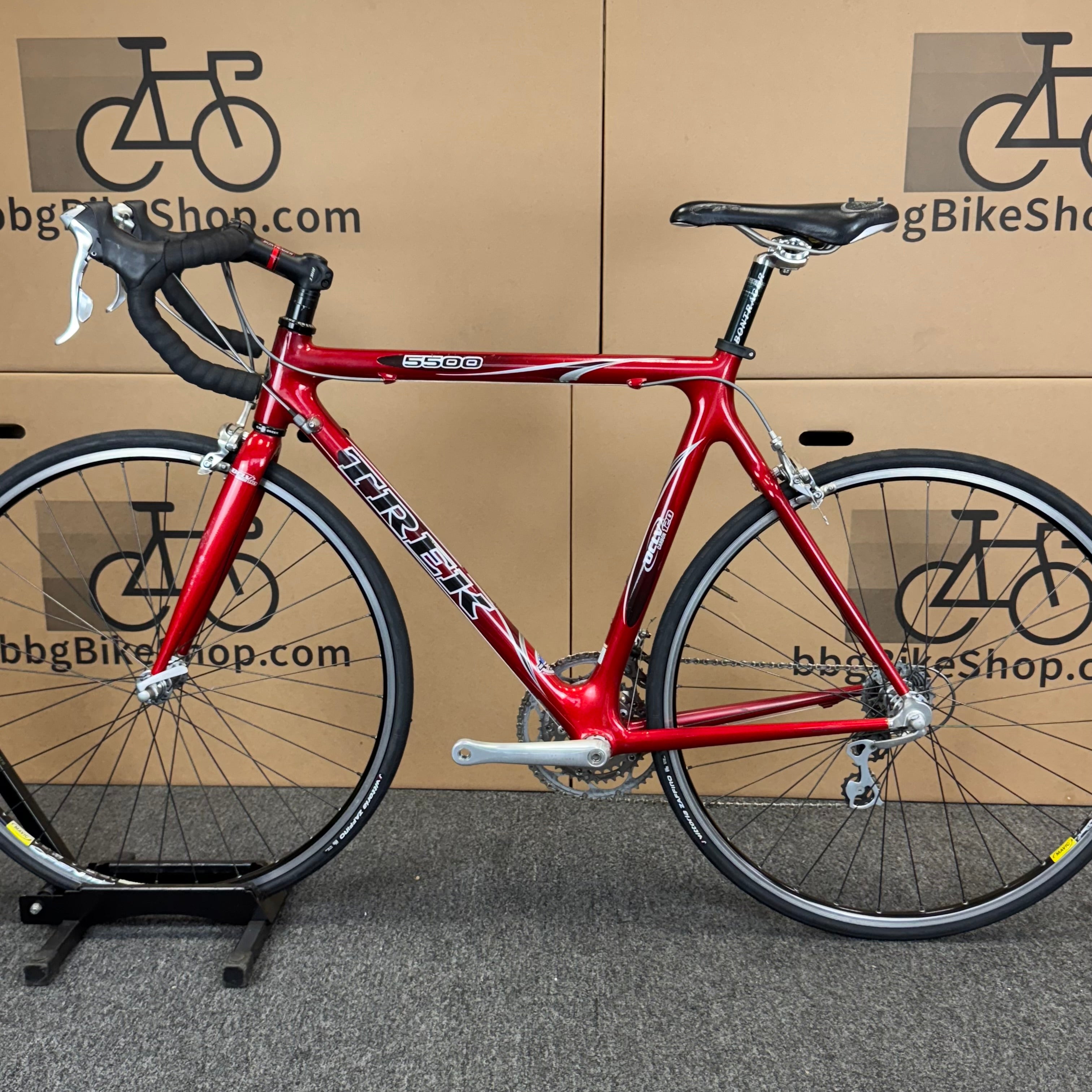 Used Trek 5500, Shimano Dura-Ace, Carbon Fiber Road Bike-2003