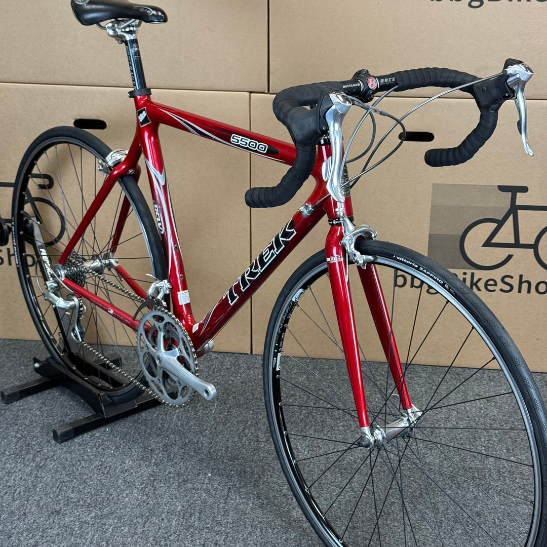 Used Trek 5500, Shimano Dura-Ace, Carbon Fiber Road Bike-2003, 56cm